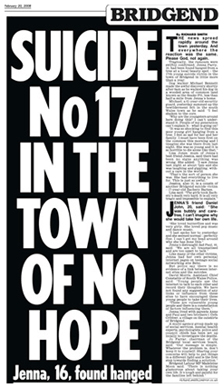 Suicide No 17 in the Town of No Hope