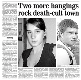 Two more hangings rock death-cult town