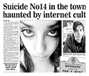 Suicide No 14 in the town haunted by internet cult